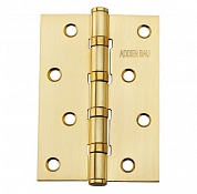 Картинка Петля дверная универсальная ADDEN BAU 100X70X2.5 4BB SATIN GOLD матовое золото